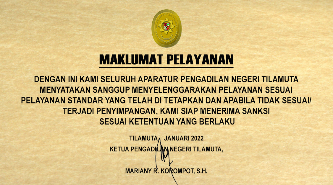 Maklumat Pelayanan