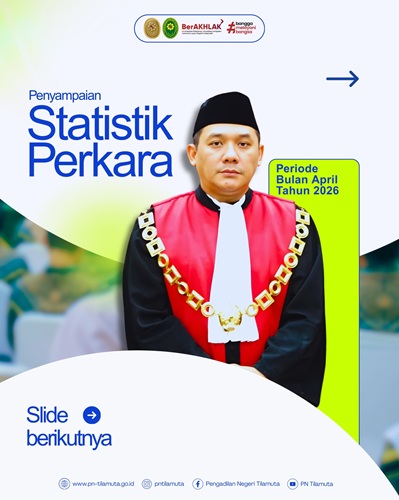 Statistik Perkara Bulan April 2026