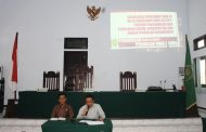 Rapat Bulanan dan Sosialisasi Maklumat Ketua MA RI No. 01/Maklumat/KMA/IX/2017