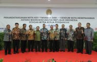 MAHKAMAH AGUNG MENANDATANGANI NOTA KESEPAHAMAN DAN ADDENDUM NOTA KESEPAHAMAN DENGAN MITRA KERJA PERBANKAN