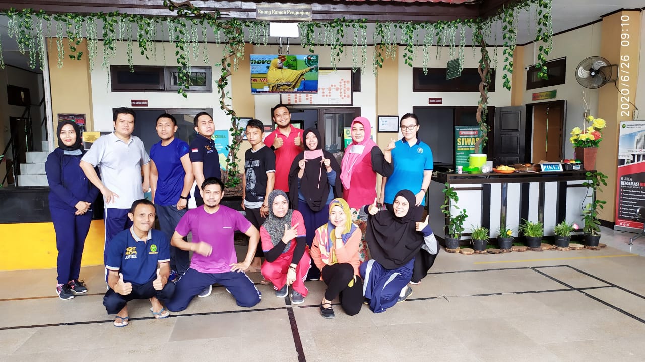 INSTRUKTUR MUTASI, PN TILAMUTA GELAR SENAM PERPISAHAN