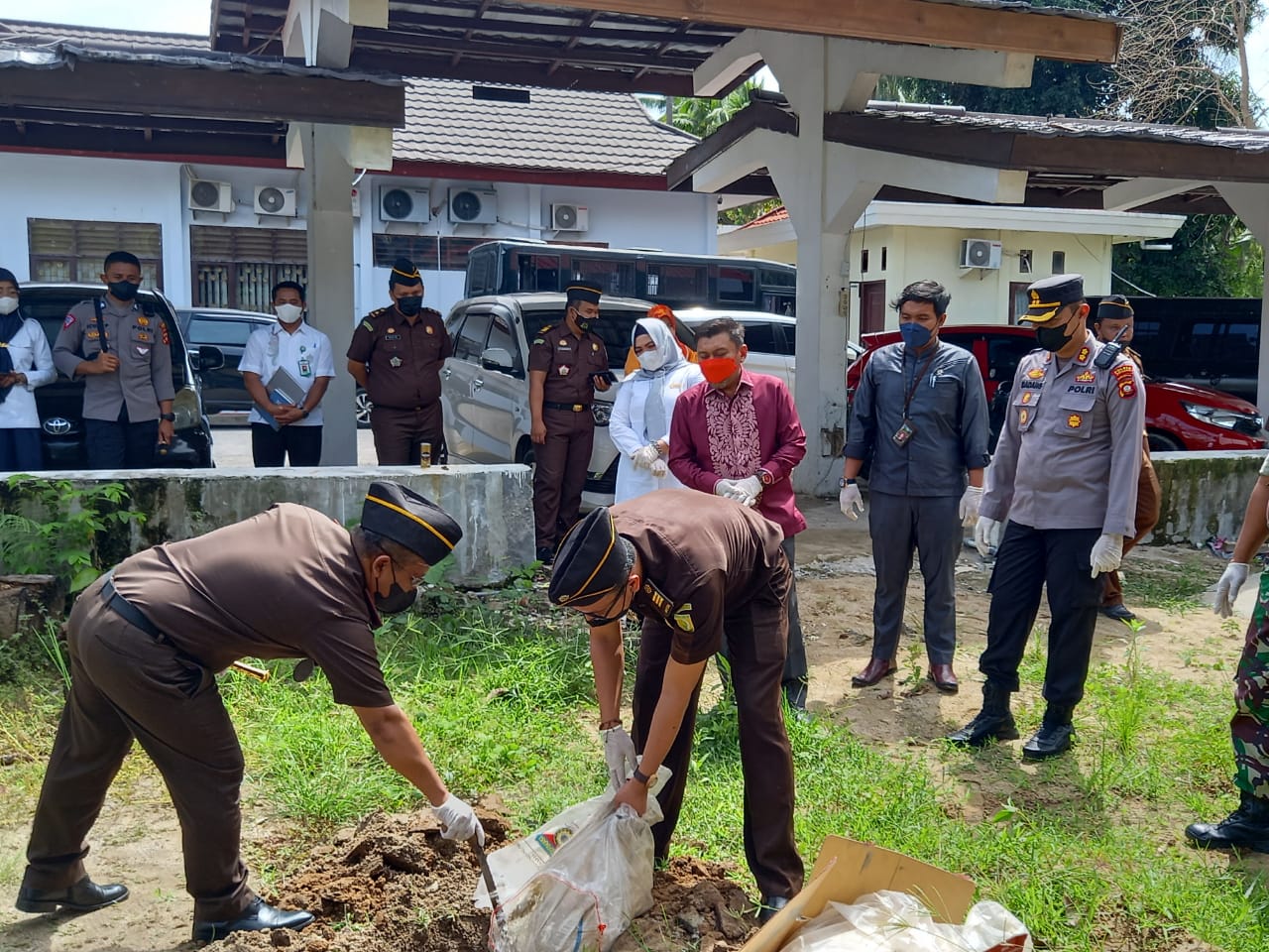 Pemusnahan Barang Bukti