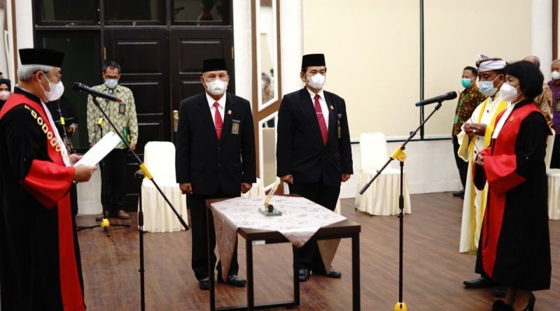 Dr. Ifa Sudewi, SH.,M.Hum. dilantik menjadi Wakil Ketua Pengadilan Tinggi Gorontalo