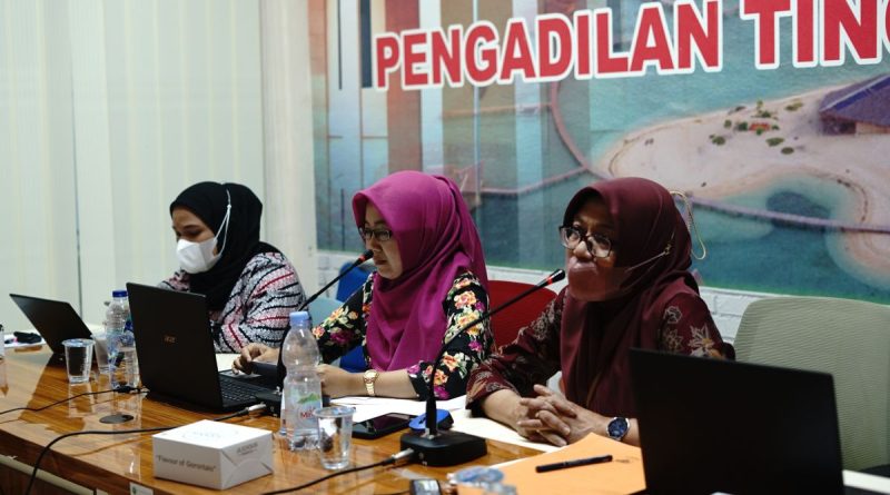 Sosialisasi PNBP Teknis Se-Wilayah Hukum Pengadilan Tinggi Gorontalo Tahun 2022