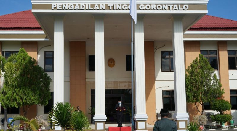 Upacara Peringatan Hari Kesaktian Pancasila Tahun 2022 pada Pengadilan Tinggi Gorontalo