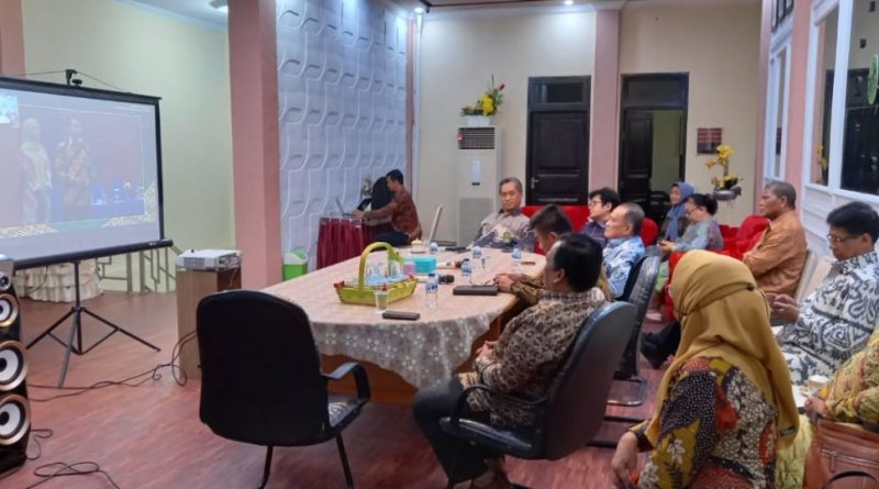 Pengadilan Tinggi Gorontalo Ikuti Pembinaan Bidang Teknis Secara Virtual