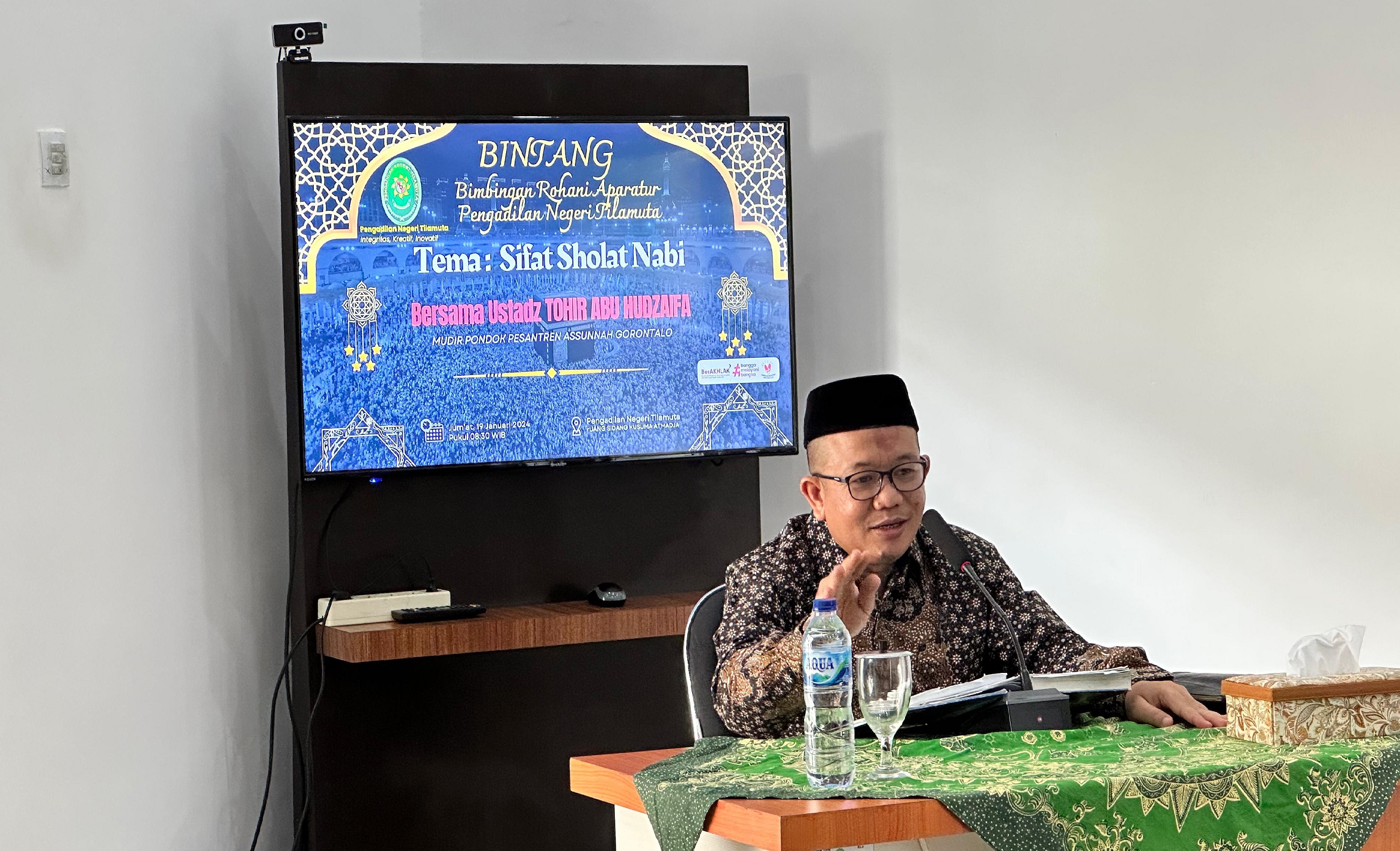 Bimbingan Rohani Bagi Aparatur Pengadilan Negeri Tilamuta