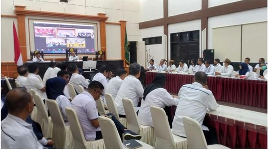 Sosialisasi Program AMPUH beserta Pembinaan dan Pengarahan Pelaksanaan Tugas oleh KPT Gorontalo