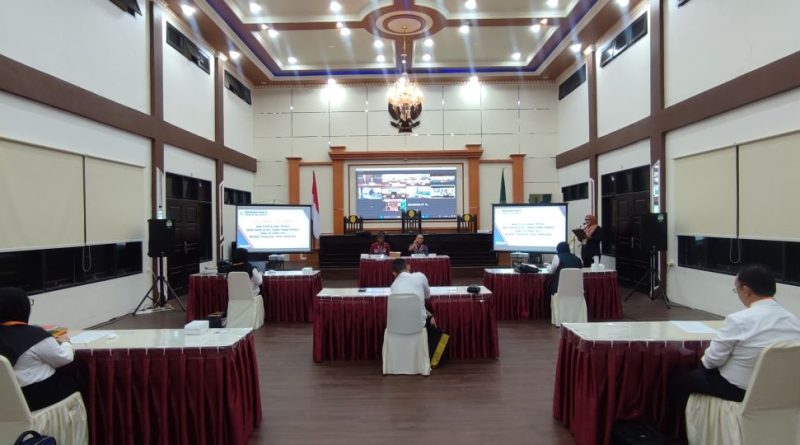 Pelaksanaan Ujian Tertulis Calon Hakim Ad Hoc Pengadilan Tipikor Tahap XXI pada Pengadilan Tinggi Gorontalo