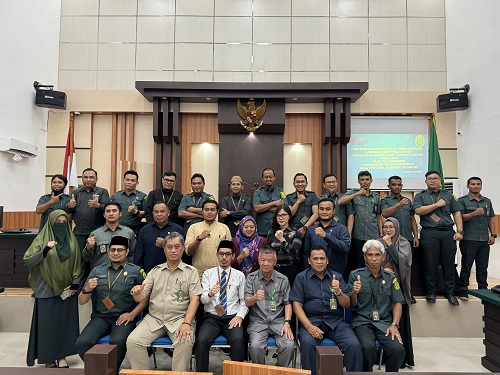 Closing Meeting Assesmen AMPUH, Closing Meeting Pengawasan Reguler, dan Pembinaan dari Wakil Ketua Pengadilan Tinggi Gorontalo