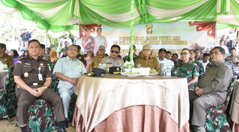 Pengadilan Tinggi Gorontalo Hadiri Acara Program TNI AD Manunggal Air