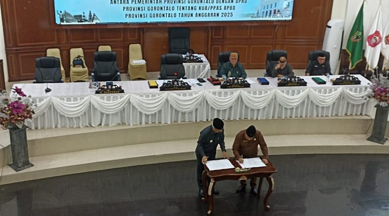 Pengadilan Tinggi Gorontalo Hadiri Rapat Paripurna DPRD Provinsi Gorontalo Ke-149 Dan Ke-150