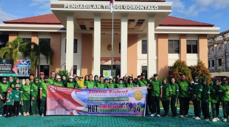 Jalan Sehat Pengadilan Tinggi Gorontalo