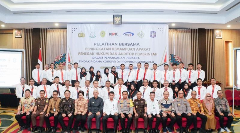 Pengadilan Tinggi Gorontalo Hadiri Pembukaan Pelatihan Penanganan Perkara Tindak Pidana Korupsi