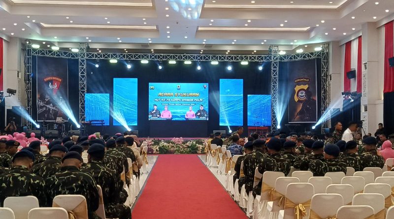 Pengadilan Tinggi Gorontalo Hadiri HUT ke-79 KORPS BRIMOB POLRI