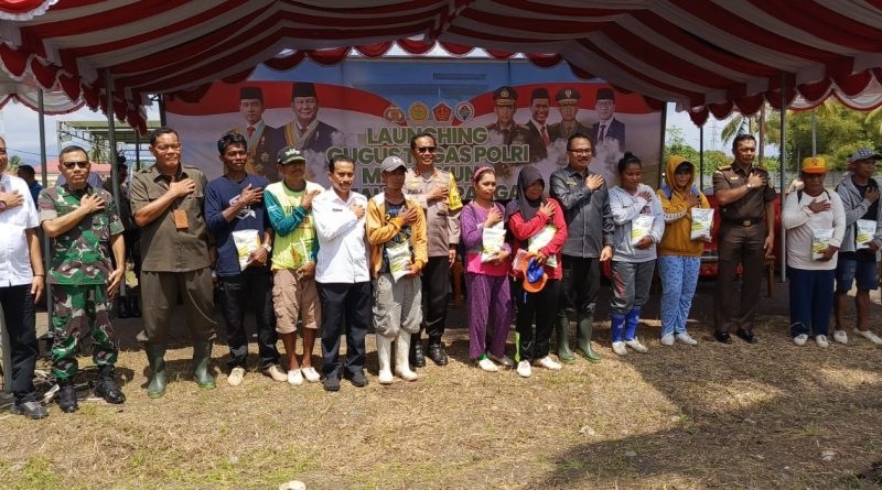 Pengadilan Tinggi Gorontalo Hadiri Launching Gugus Tugas Polri
