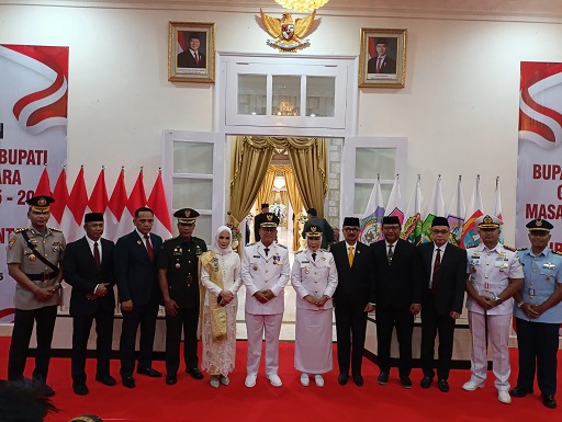 Ketua Pengadilan Tinggi Gorontalo Hadiri Pelantikan Bupati dan Wakil Bupati Gorontalo Utara Periode 2025-2030