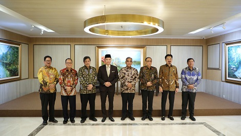 KETUA MA MENERIMA KUNJUNGAN PIMPINAN MPR RI