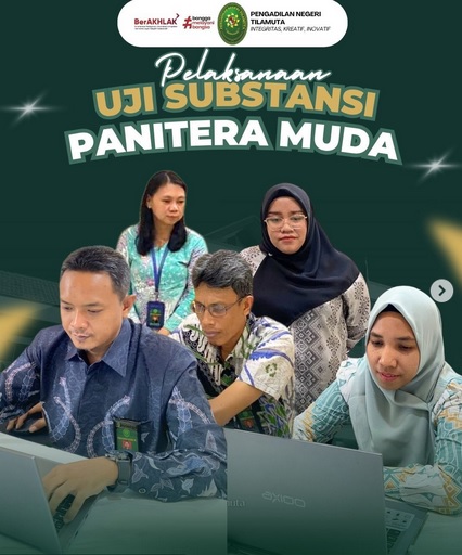 Pelaksanaan Uji Substansi Panitera Muda PN Tilamuta