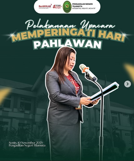 Pelaksanaan Upacara Memperingati Hari Pahlawan Tahun 2025