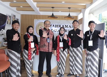 SERUKAN “SATUKAN AKSI, BASMI KORUPSI” PIMPINAN MAHKAMAH AGUNG HADIR PADA ACARA PUNCAK HAKORDIA 2025