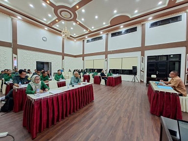 Rapat Dinas Bulan Desember 2025 Pengadilan Tinggi Gorontalo Dalam Agenda Evaluasi Kinerja Bulan November 2025 dan Rencana Kinerja Bulan Desember 2025