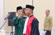 Pengadilan Tinggi Gorontalo Gelar Sidang Terbuka Pengambilan Sumpah Jabatan dan Pelantikan Ketua Pengadilan Negeri Marisa