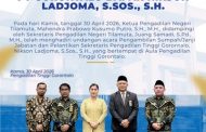 Ketua PN Tilamuta Hadiri Pelantikan Sekretaris PT Gorontalo Bapak Nikson Ladjoma, S.Sos., S.H.