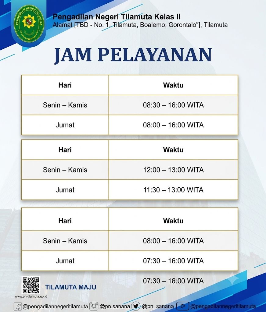 Jam Kerja