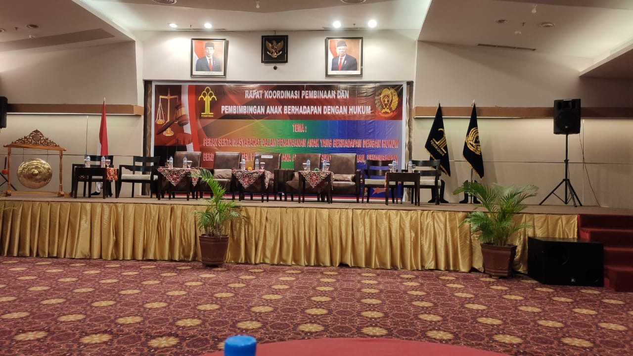 Rapat Koordinasi Pembinaan dan Pembimbingan Anak Berhadapan Dengan Hukum Se Provinsi Gorontalo