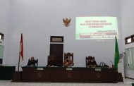 RAPAT TINDAK LANJUT HASIL PENGAWASAN HATIWASDA PENGADILAN TINGGI GORONTALO