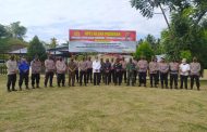 KPN Tilamuta Menghadiri Apel Gelar Paukan Operasi Kepolisian Terpusat