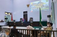 Rapat Rutin Bulan Juli Tahun 2021 PN Tilamuta, Sosialisasi Tanggap Darurat, dan Sosialisasi Pedoman Pelaksanaan Penanganan Gratifikasi