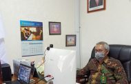 Ketua Pengadilan Tinggi Gorontalo Menghadiri Rapat Virtual Forkopimda tentang Penanganan Covid 19