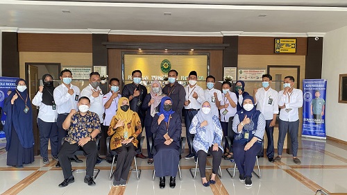 Penilaian PTSP PN Tilamuta oleh Dirjen Badilum