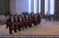 Ketua Mahkamah Agung Melantik 23 Ketua Pengadilan Tingkat Banding