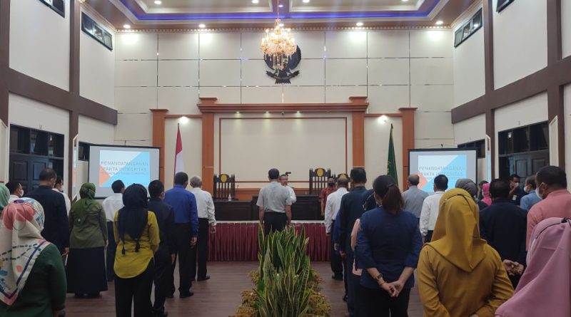 Penandatanganan Pakta Integritas pada Pengadilan Tinggi Gorontalo