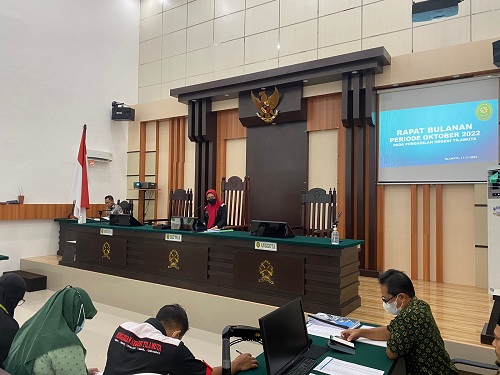 Rapat Bulanan Periode Bulan Oktober 2022