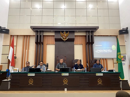Opening Meeting Pengawasan Rutin Pengadilan Tinggi Gorontalo