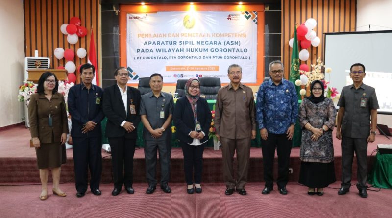 Pembukaan Penilaian dan Pemetaan Kompetensi ASN pada wilayah Hukum Gorontalo