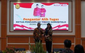 Pengantar Alih Tugas Ketua Pengadilan Tinggi Gorontalo