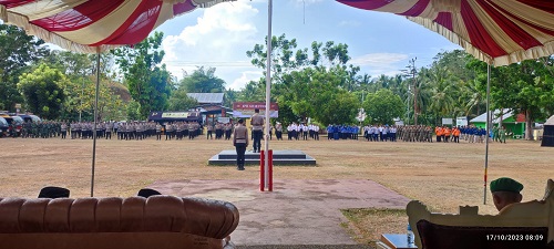 Apel Gelar Pasukan Operasi Kepolisian Terpusat