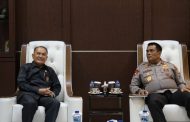Kunjungan Kerja Ketua Pengadilan Tinggi Gorontalo pada Polda Gorontalo