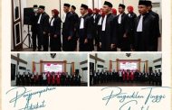SIDANG TERBUKA PENGADILAN TINGGI GORONTALO DALAM ACARA PENGAMBILAN SUMPAH ADVOKAT