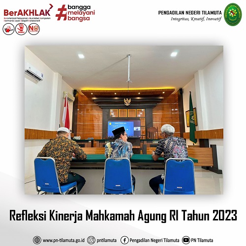 Refleksi Kinerja Mahkamah Agung RI Tahun 2023