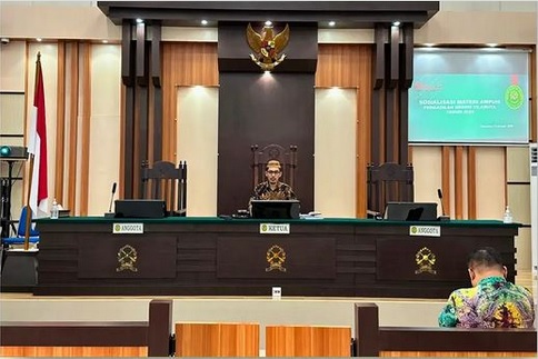 Sosialisasi Pengadilan Negeri Tilamuta Tahun Anggaran 2024