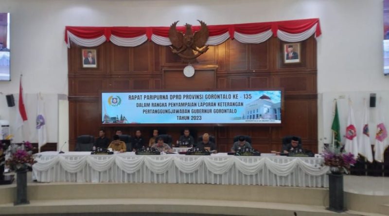 Pengadilan Tinggi Gorontalo Hadiri Rapat Paripurna DPRD Provinsi Gorontalo Ke-135