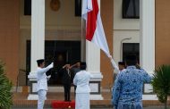 Upacara Bendera Dalam Rangka Memperingati Hari Lahir Pancasila Tahun 2024 Pada Pengadilan Tinggi Gorontalo