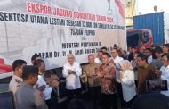 Ketua Pengadilan Tinggi Gorontalo Hadiri Launcing Ekspor Jagung Perdana Gorontalo oleh Menteri Pertanian RI