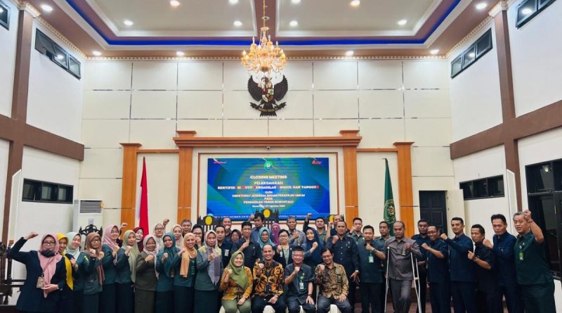 Closing Meeting Sertifikasi Mutu Pengadilan Unggul dan Tangguh (AMPUH) oleh Dirjen Badilum